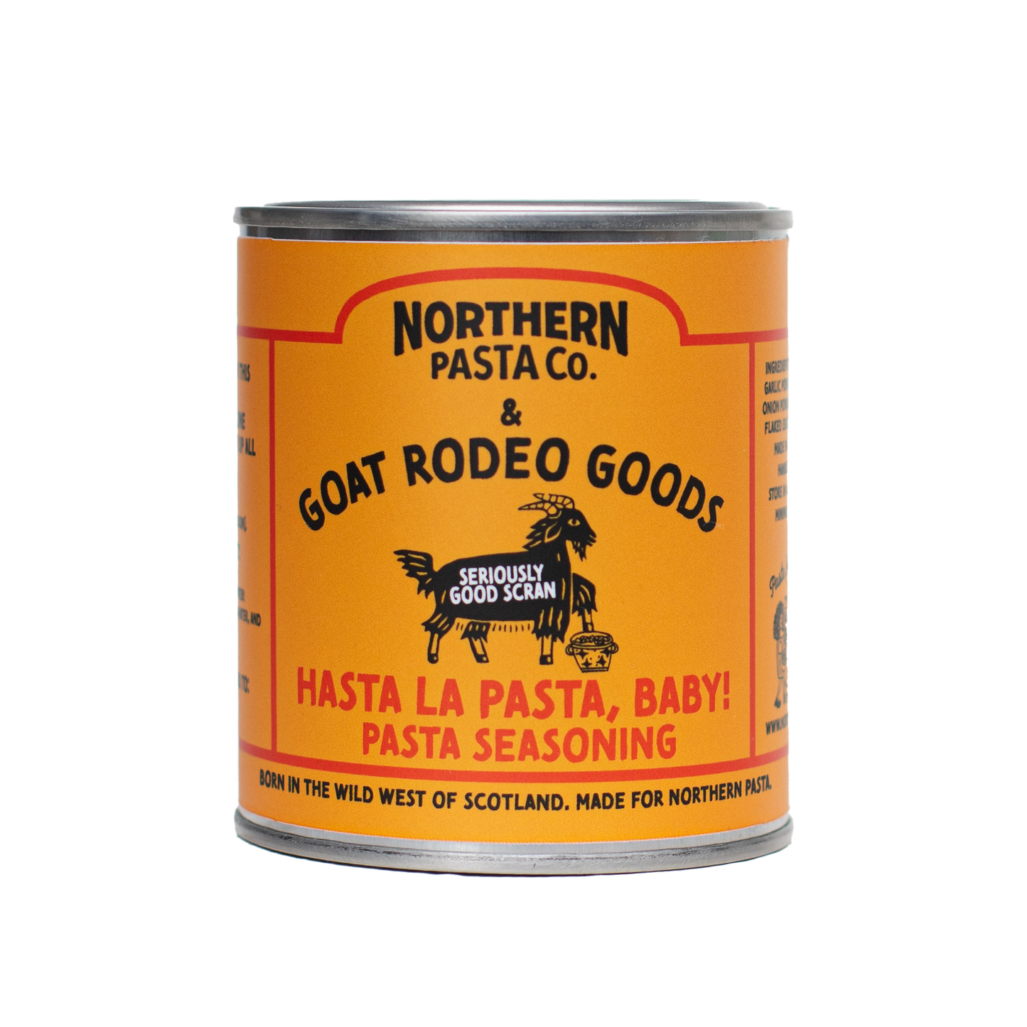Hasta La Pasta, Baby - Pasta Seasoning - Goat Rodeo Goods + Northern Pasta Co Collaboration