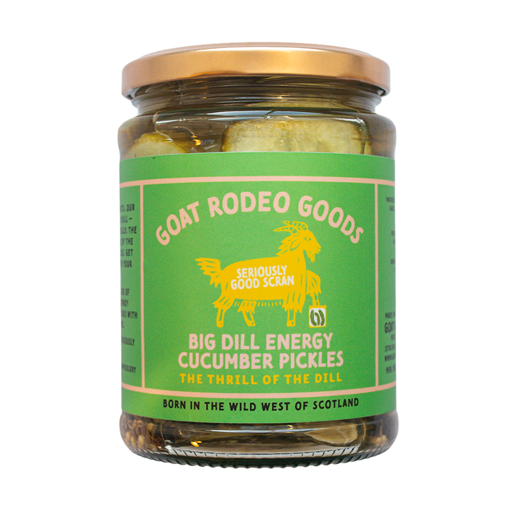 BIG DILL ENERGY SOUR DILL AMERICAN- STYLE FRESH CUCUMBER PICKLES - CASE PACK OF 6