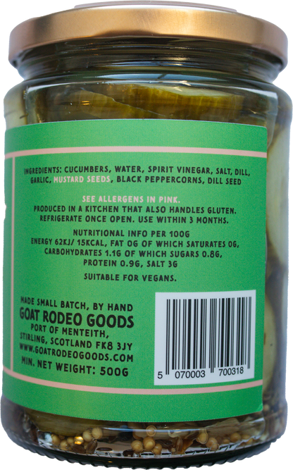 BIG DILL ENERGY SOUR DILL AMERICAN- STYLE CUCUMBER PICKLES - CASE PACK OF 6 (Copy)