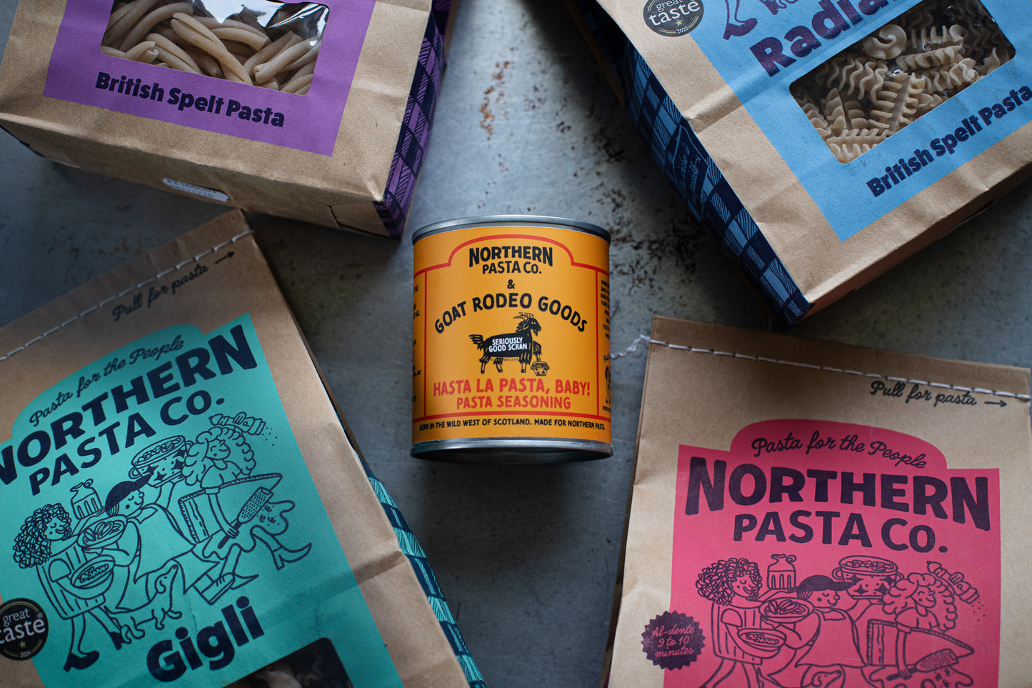 Hasta La Pasta, Baby - Pasta Seasoning - Goat Rodeo Goods + Northern Pasta Co Collaboration