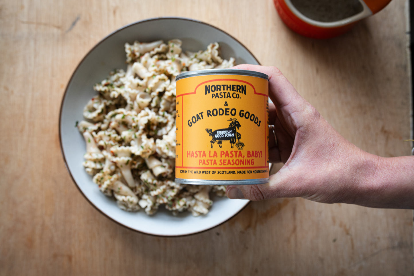 Hasta La Pasta, Baby - Pasta Seasoning - Goat Rodeo Goods + Northern Pasta Co Collaboration