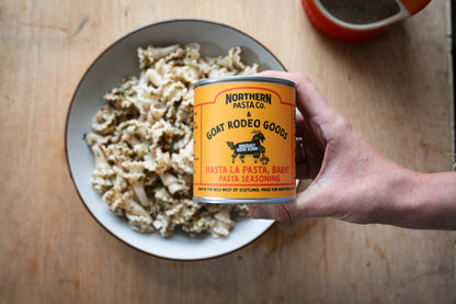 Hasta La Pasta, Baby - Pasta Seasoning - Goat Rodeo Goods + Northern Pasta Co Collaboration