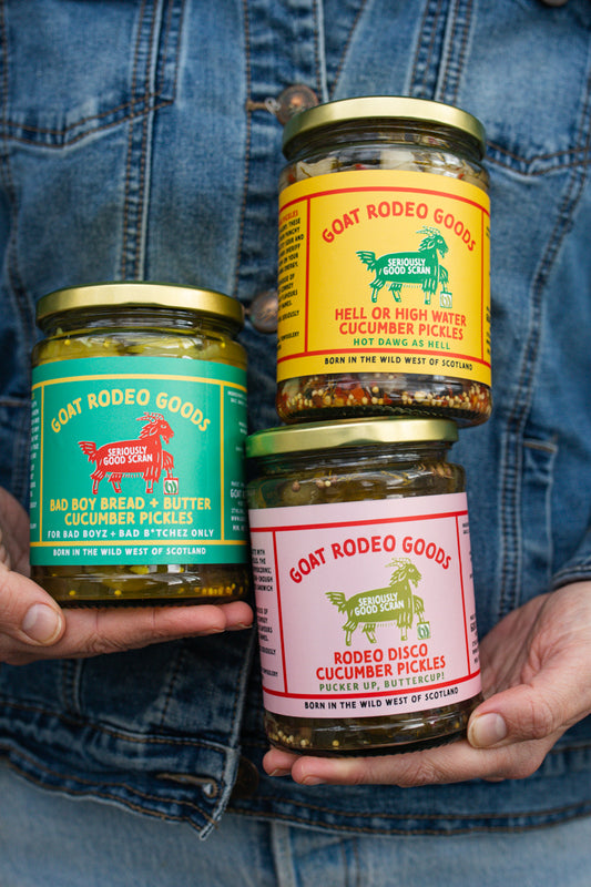 BAD BOY BREAD + BUTTER PICKLES - CASE PACK OF 6