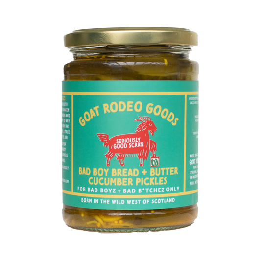 BAD BOY BREAD + BUTTER PICKLES - CASE PACK OF 6