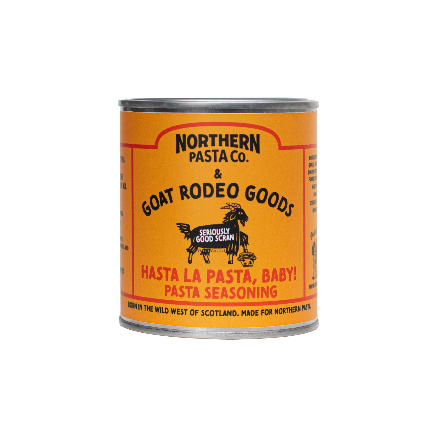 Hasta La Pasta, Baby - Pasta Seasoning - Goat Rodeo Goods + Northern Pasta Co Collaboration