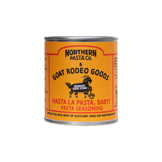 Hasta La Pasta, Baby - Pasta Seasoning - Goat Rodeo Goods + Northern Pasta Co Collaboration