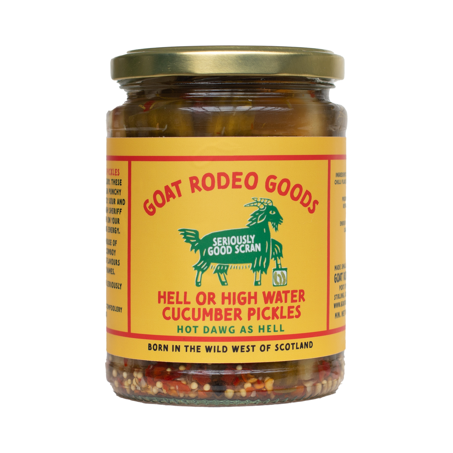 HELL OR HIGH WATER PICKLES - CASE PACK OF 6